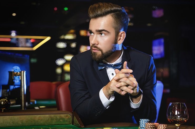 Antarmuka meja blackjack live bonus138 dengan statistik permainan